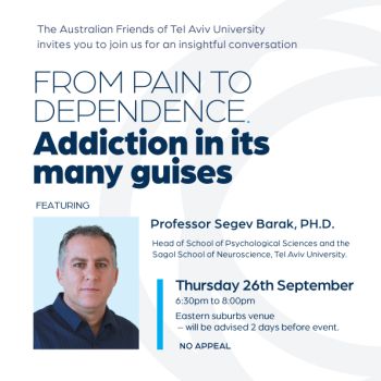 From Pain to Dependence: Addiction in its many disguises – Sydney