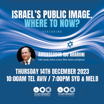 Israel’s Public Image – Where To Now?